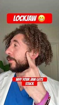 😬 What Really Happens When Your Jaw Gets Stuck (Lockjaw Explained)