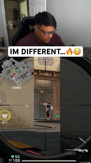 🔥 I’M DIFFERENT… 1v4 OPERATOR CLUTCH 😳🎯 | VALORANT Mobile