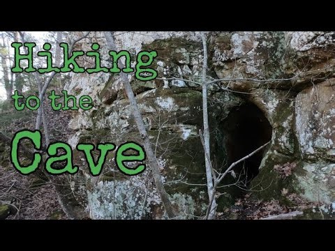 Exploring a Cave in Southeast Oklahoma.