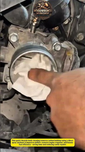 Throttle Body Cleaning Hack! Restore Engine Power in Minutes