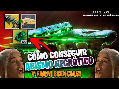 GUÍA ABISMO NECRÓTICO + CATALIZADOR Y FARM ESENCIAS! Destiny 2 Lightfall