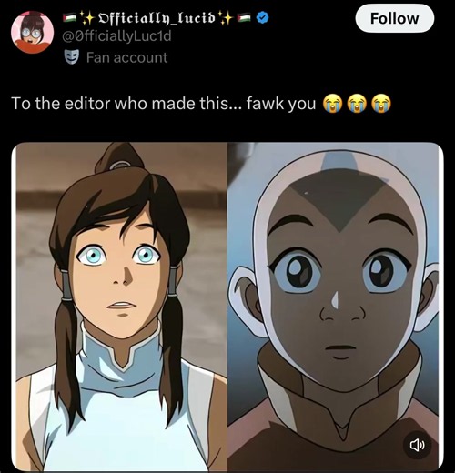 Found this somewhere on X and had to share it😭 The similarities between #avatarpavi and #avataraang | #avatarnisha and #avatarkorra are soo clear😭 #fypシ゚viral