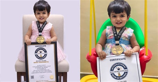 Run baby run: One-year-old TVM girl Nirvi is fastest toddler, makes it to book of records