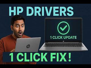 HP Drivers Update in 1 Click! (Windows 10/11, No Hassle) 🛠️🚀