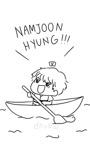 爷爷 | Taehyung singing to Namjoon in In The Soop 🛶 #taehyung #namjoon #vmon #btsv #btsfanart #btsrm #bts #bangtansonyeondan | Instagram