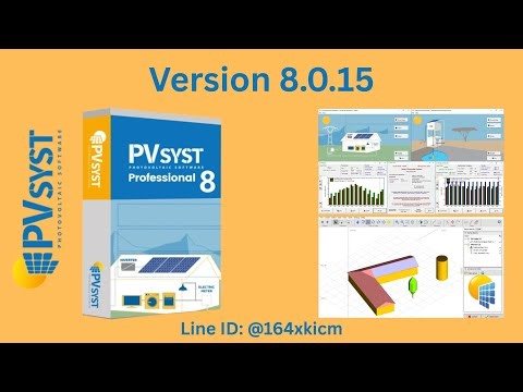 วิธีการติดตั้งโปรแกรม PVsyst 8.0.15 Pro (Full Version) | Windows