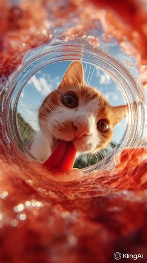 Cutest Cat Close-Up EVER! 👅