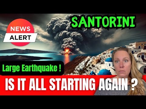 Is Last Year"s CRISIS repeating again at the Anniversary ? Santorini just had several Earthquakes !