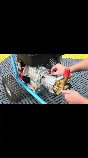 3/4" Horizontal Shaft Axial Pump — Oil-Change Design #cleaningequipment #professionalcleaners