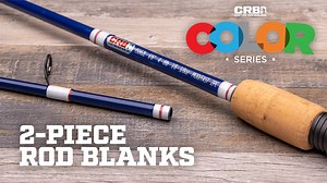 The CRB Color Series Rod Kits now include 2-piece options with 6 color choices and multiple handle configurations! Build a CRB Color Series Rod for Travel & More: https://www.mudhole.com/kits-bundles/Multi-Option-Rod-Kits/CRB-Color-Series-2-Piece-Rod-Kits It's never been easier to build your own colorful 2-piece fishing rod. Our new 2-piece color rod building kits make building, traveling and fishing easy. Each kit includes expertly selected components to ensure you have all the parts to build y
