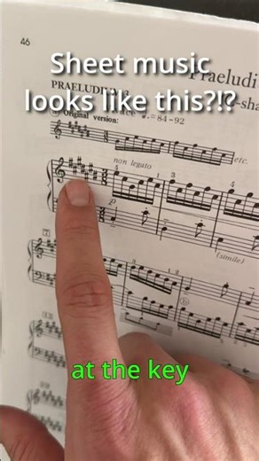 Sheet music bending your brain