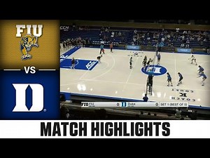 FIU vs. Duke Match Highlights | 2024 ACC Volleyball