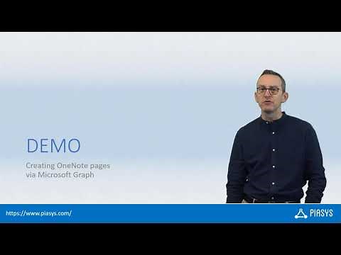 Episode #193 - Creating OneNote pages via Microsoft Graph