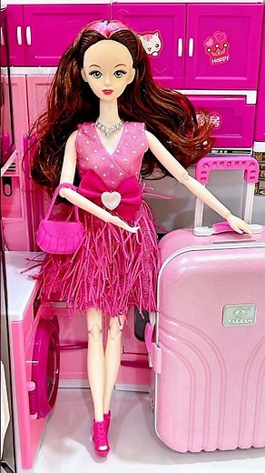 Satisfying With Unboxing Barbie Princess Wedding Suitcase Toys | ASMR Videos #Ep19