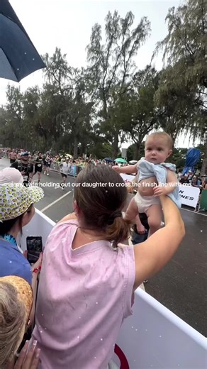 Finishing a Marathon with My Child