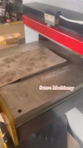 Plate Leather Embossing Machine #BeltMakingMachine#SunvoMachineWeChat/WhatsApp: 86 16624785734E-mail: sunvomac@163.com | Rita Sunvo