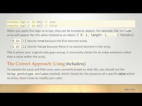 Understanding Why Your filter Function Isn't Working in JavaScript