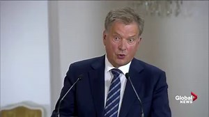 19K views · 83 reactions | Finland's president said he convinced Donald Trump to support Arctic protections by using the best environmental arguments he's ever heard. READ MORE: https://globalnews.ca/search/%22Donald%20Trump%22/ | Global News | Facebook