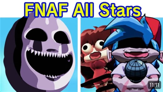 Friday Night Funkin' All Stars 但是它 VS FNaF Mix |Five Nights 弗雷迪酒吧 (FNF Mod)