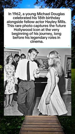 Michael Douglas: 18th Birthday (1962) ✨🎂