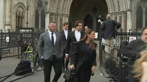 Wayne and Coleen Rooney leave High Court