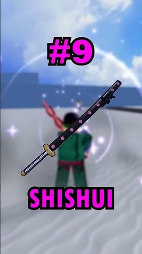 New top 10 Best sword for grinding in blox fruit #bloxfruits #roblox