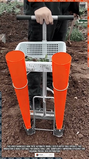 Automatic Double Seed Planter Tools: Fast & Neat Planting Innovation
