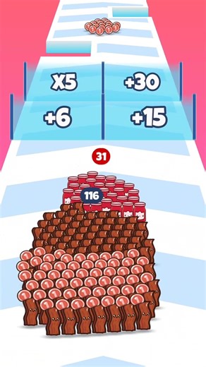 Beef Jerky Army – Savage Snack Crowd Battle 😱 Android, iOS #shorts #games