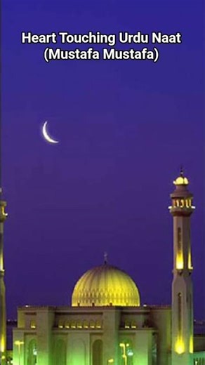 Heart Touching Urdu Naat (Mustafa Mustafa) #naat #foryou #sehar