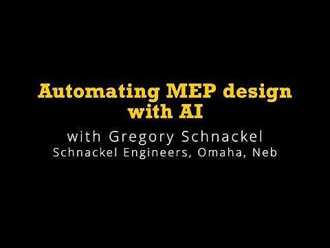 AI tool automates the design of MEP systems
