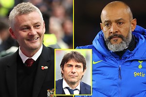 Beating Tottenham saved Solskjaer's Man United job but second chance could be an era-defining mistake as Spurs appoint Conte