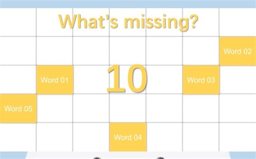 【PPT课件】What's missing?等