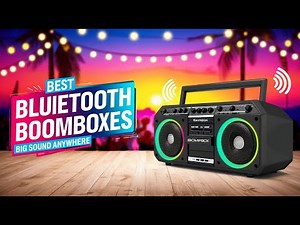 5 Best Portable Bluetooth Boomboxes in 2025 – Big Sound Anywhere