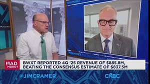 BWX Technologies CEO Rex Geveden goes one-on-one with Jim Cramer