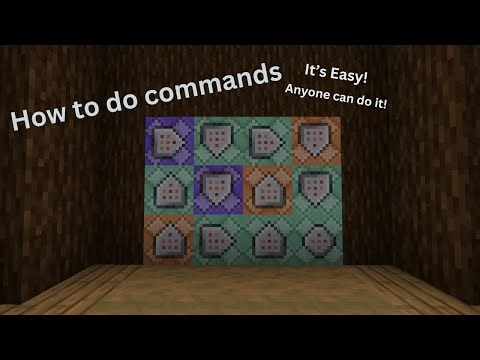 How to do commands in Minecraft