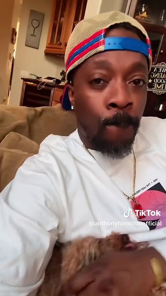 Everybody say 👋🏿 to mason 🐶 ! #anthonyhamiltonofficial #dogsoftiktok