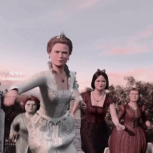 Shrek 3 Princess Scene: Fiona and Friends Unite