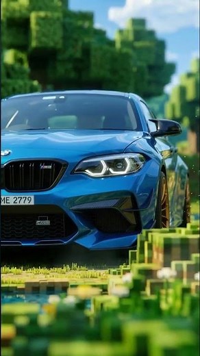 Minecraft World Meets BMW M2 Competition 🚗🔥 | Ultimate Car Mod Showcase!