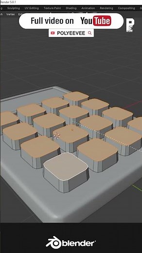 Blender Calculator Tutorial: UV Unwrap #blender #blendertutorial #polyeevee
