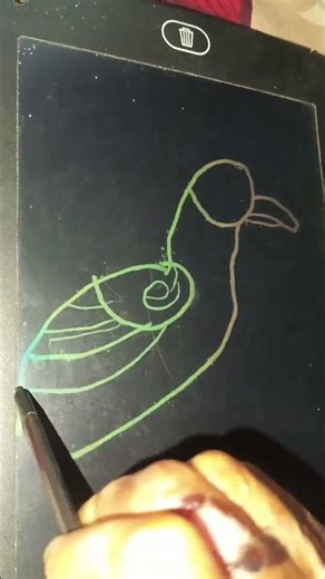 how to drow easy bird #viral #art #shorts #birds #drawing