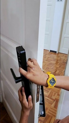 unboxing & install Zenso Smart Door Lock