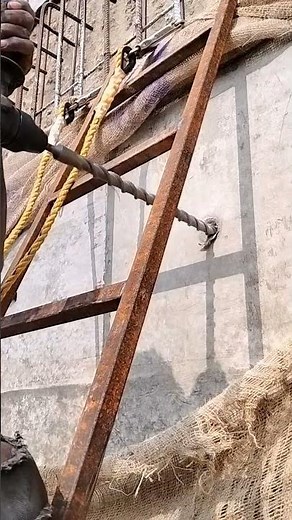 Easy Method of Retaining Wall Tie Rod PVC Sleeves Removal.