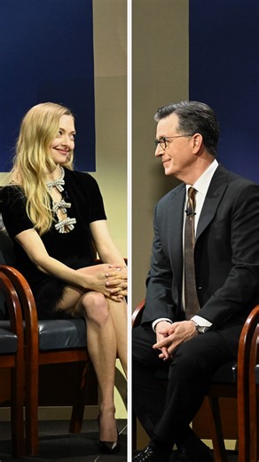 Come to see Amanda Seyfried, stay to see where they pull these events out of. 🪄 #Colbert #AmandaSeyfried #CommunityCalendar #Allentown | The Late Show with Stephen Colbert