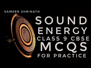 Sound MCQs class 9 objectives Video Lecture