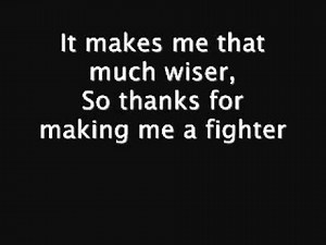 Fighter - Glee Cast (Darren Criss) With Lyrics