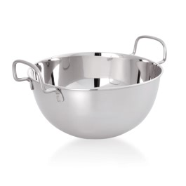 Bol a mélanger en Acier au nickel-chrome 3,8 L H 130 mm - Was Germany
