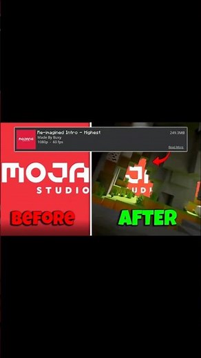 MCPE Intro Reimagined | Change Your Boring Minecraft Intro With This🔥