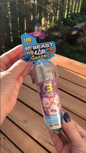 MrBeast Lab Swarms Hyper Fusion Series Test Tube Pack! #shorts #satisfyingvideo #asmr