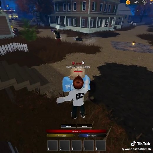 First tribrid gameplay in Vampire Town #roblox #vampiretown #vampiretowngameplay #vampiretownroblox