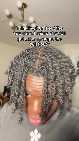 Two Strand Twist Burnout: Line Up or Twist Out?